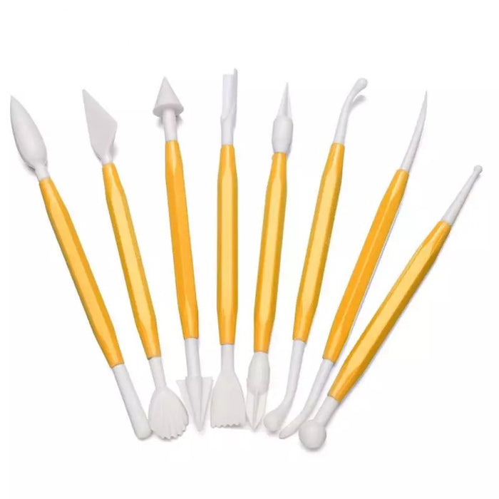 Polymeer klei gereedschap (8 stuks)