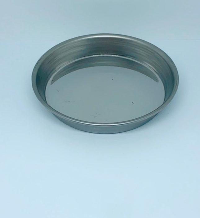ronde bakvormen, zilver