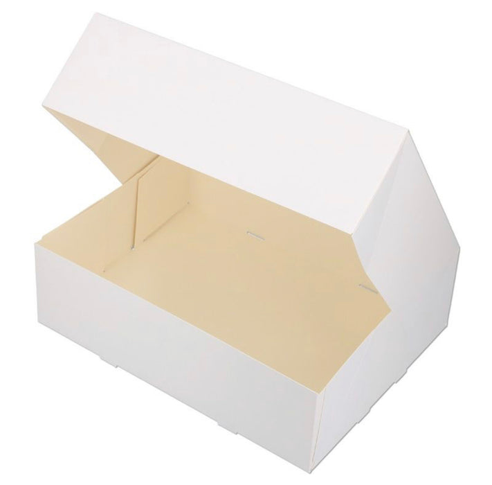 Gebaksdozen, taartdozen, duplex dozen. 24cm x 16cm x 8cm