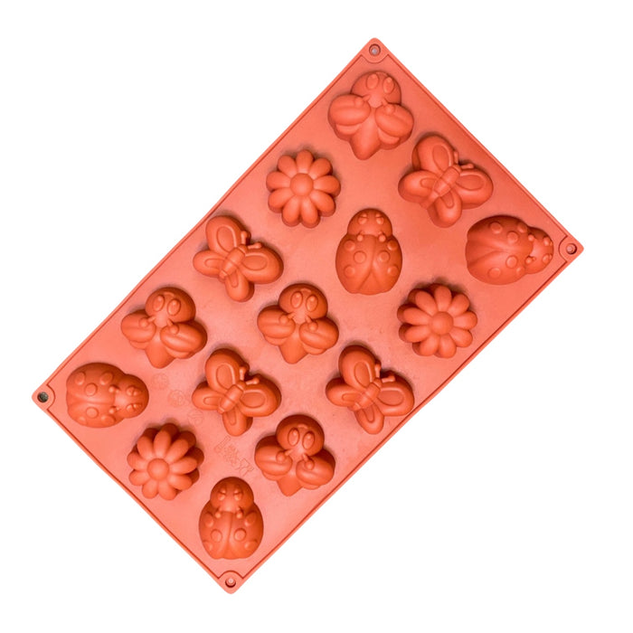 Siliconen bakvorm vlinders -15