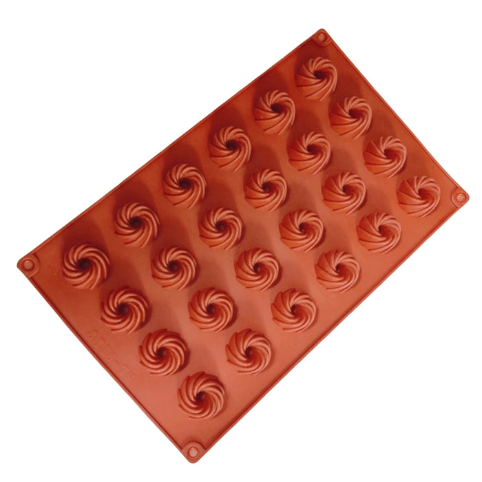Siliconen mini tulband vorm -24