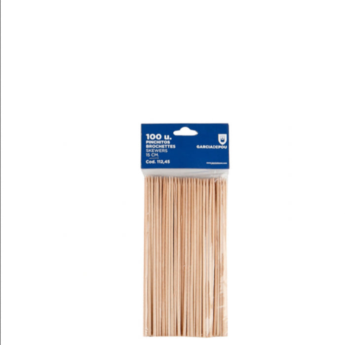 Bamboe, sate prikkers ,(100stuks)