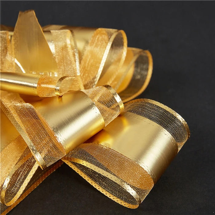 Organza strikjes , Snelstrik ( 10 stuks )