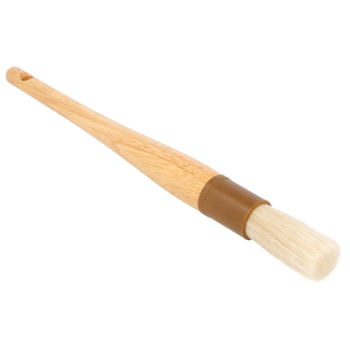Rond Kwast , bakkwast (hout) Ø2,5x30 cm