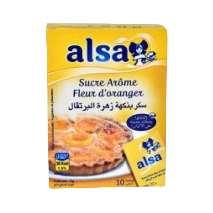 alsa baksuiker met sinaasappel bloemen smaak (75g)