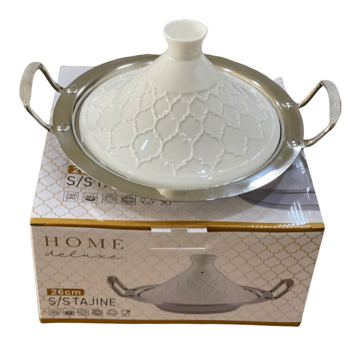 Tajine met Wit Aardewerk deksel