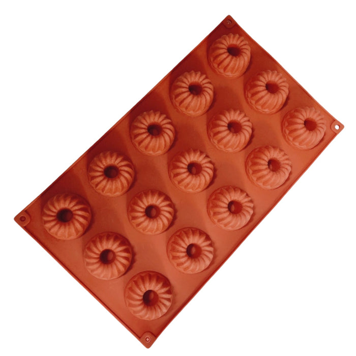 Siliconen ronde tulband vorm -15
