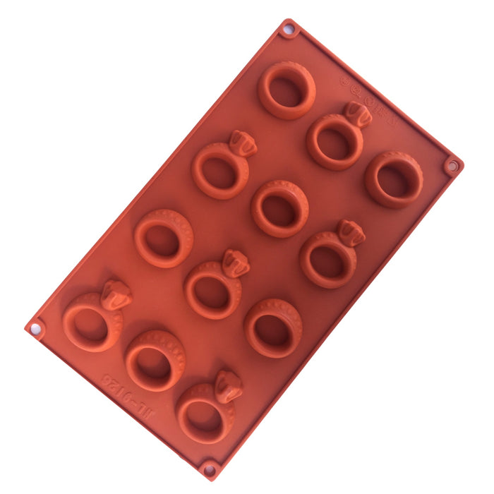 Siliconen ringetjes vorm - 12