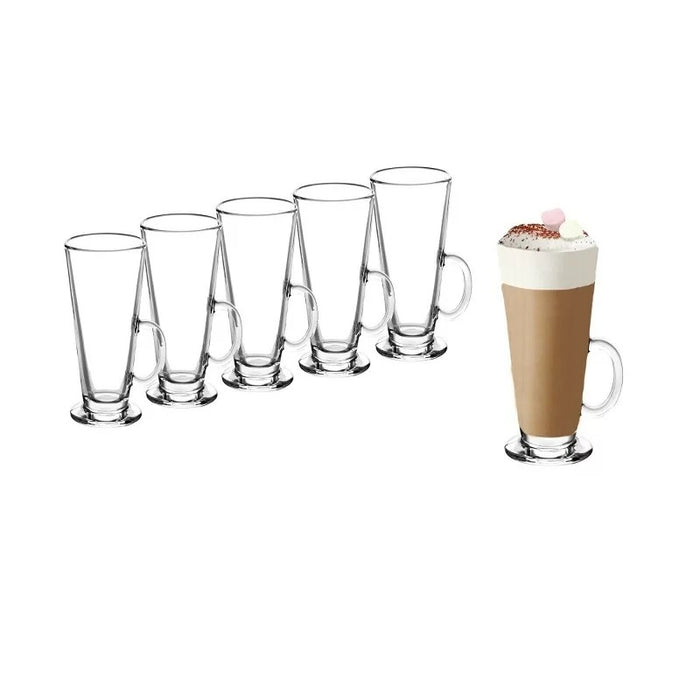 Latte Macchiato Glazen, Irish, Cappuccino glazen (6stuks)