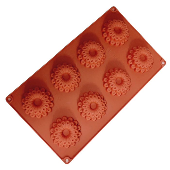 Siliconen grote bloemen vorm -8