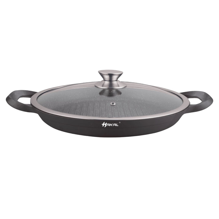 grillpan met deksel , inductie (32cm)