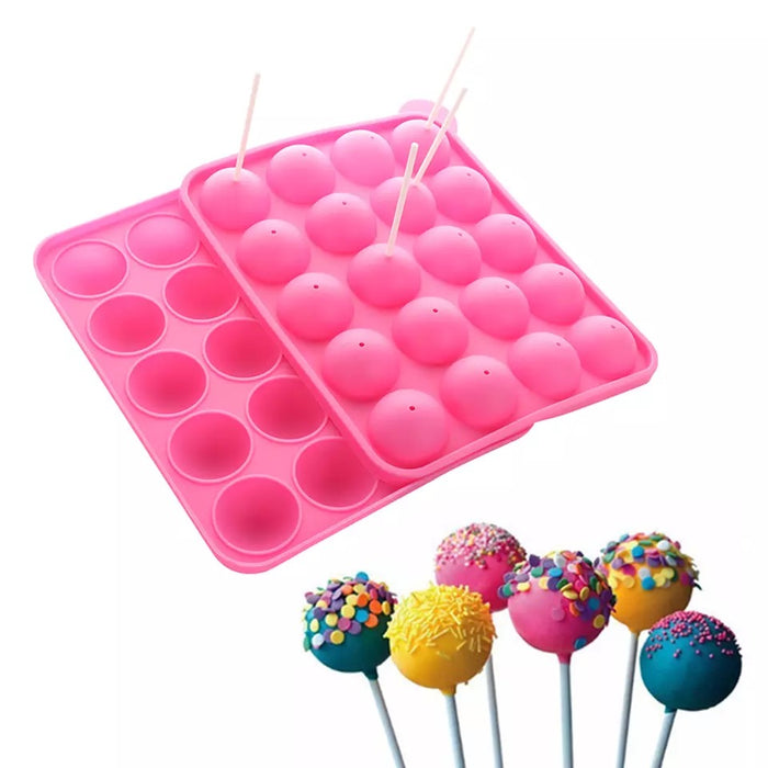Siliconen Lollipop chocolade molds