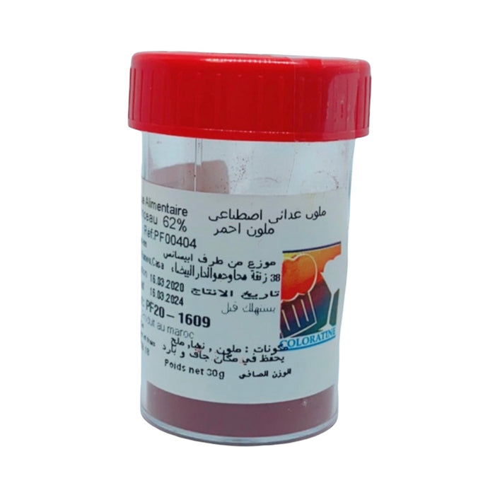 Poeder Kleurstof Rood (30g)