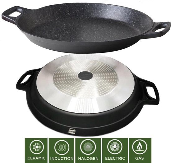 Paella pan, msemen pan, Ø 36 cm