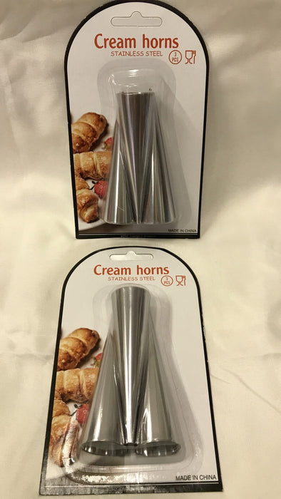 Cream hoorntjes mini 3pcs