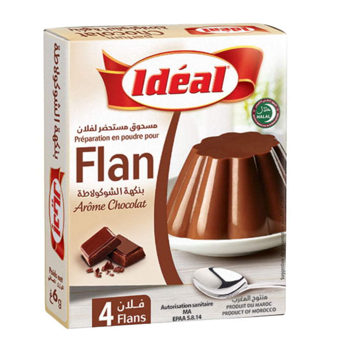 Flan ideal -  2,5g -  6g -  ( 1/2L Melk )