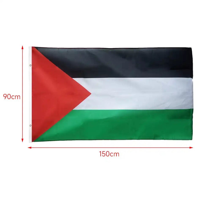 palestijnse vlag , Vlag Palestina 90cm X 150cm