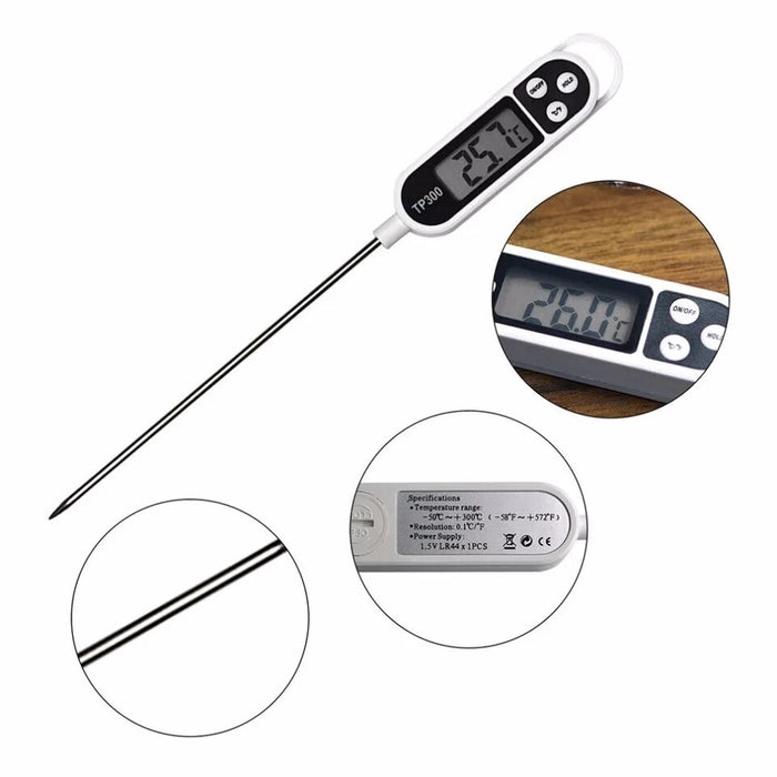 thermometer
 - keukenthermometer digitaal - LCD Display - TP300
