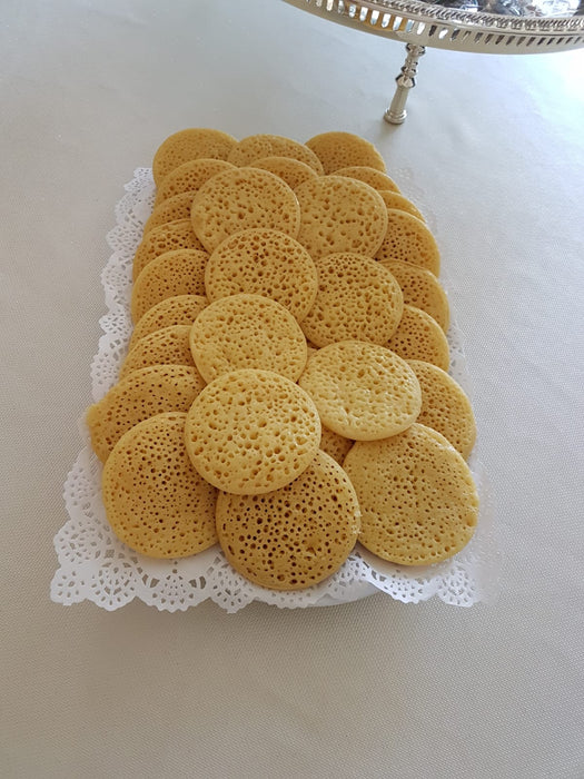 Crêpemaker - Baghrirpan - pancake 7 kop - zwart - inductie