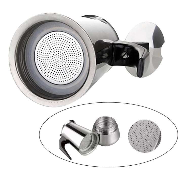 Percolator - Espressomaker - koffiezetapparaat - 4 Kops - RVS