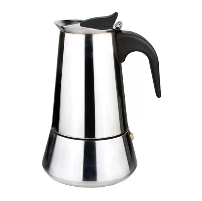 Percolator - Espressomaker - koffiezetapparaat - 4 Kops - RVS