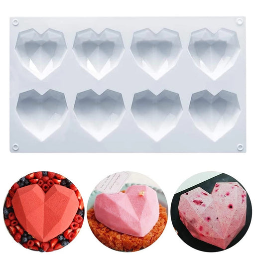 Gel03 Mini Heart -IC- Set of 2 Silicone Mold – Gelato Supply