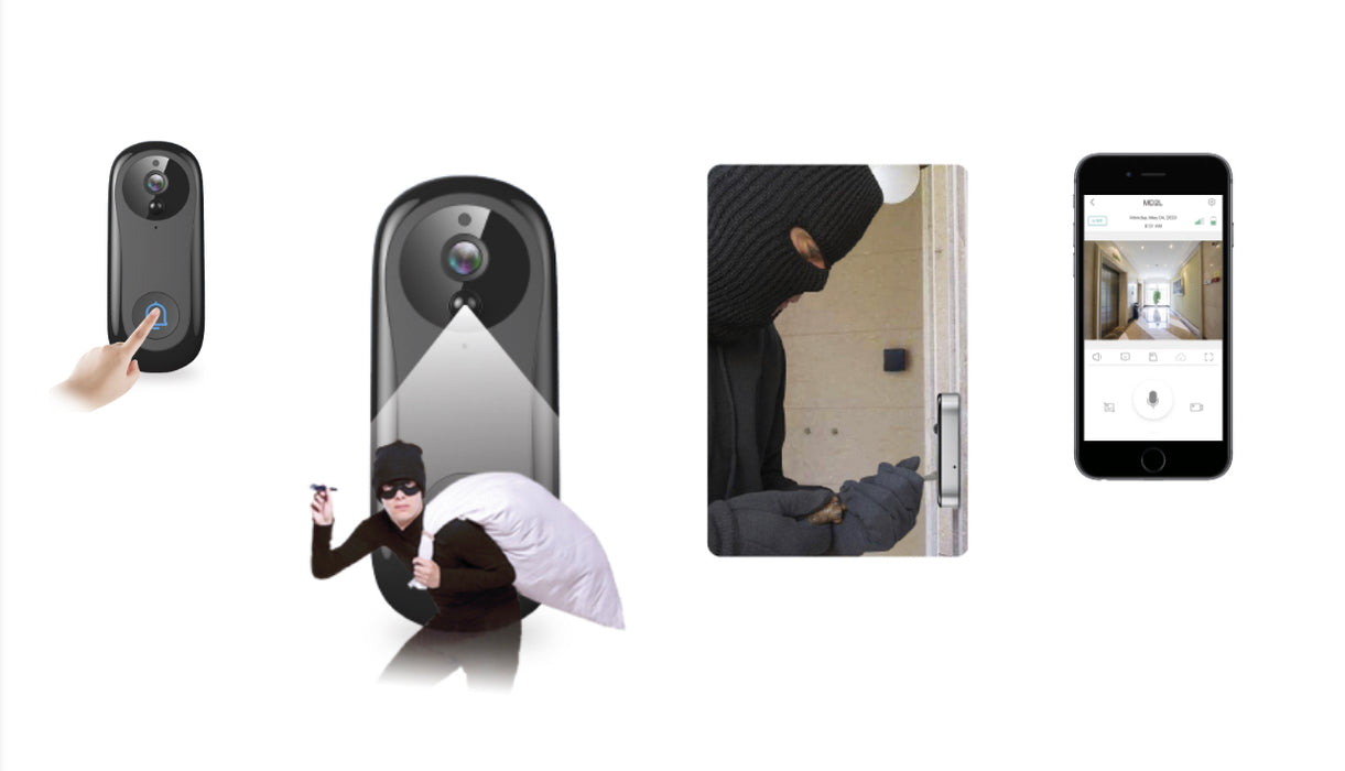 Doorcam pro, video deurbel