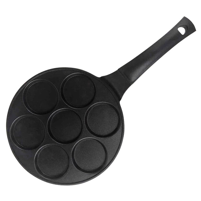 Crêpemaker - Baghrirpan - pancake 7 kop - zwart - inductie