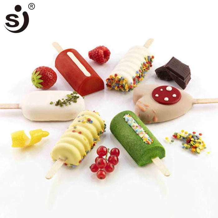 Siliconen magnum met lange streep