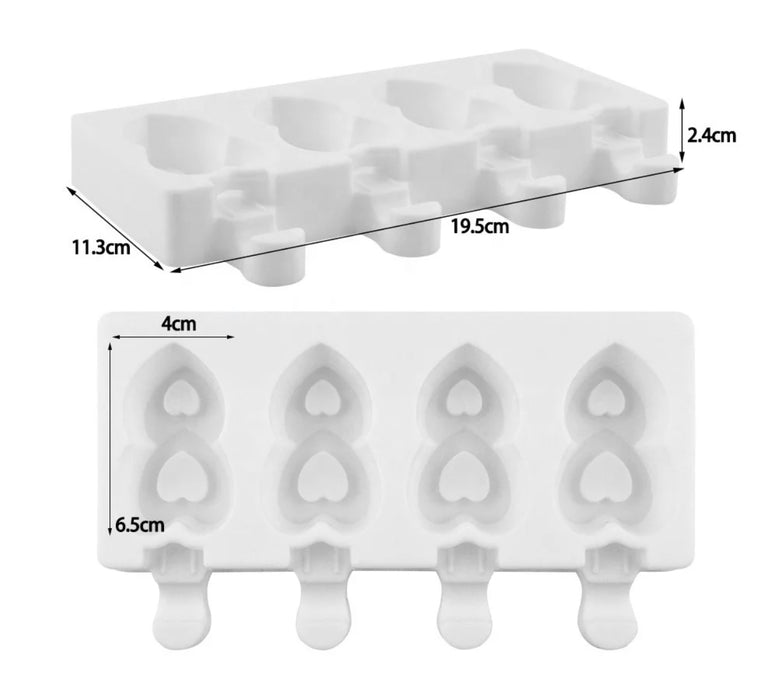 Silicone Magnum, hart vorm
