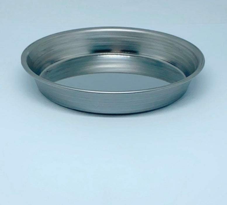 ronde bakvormen, zilver