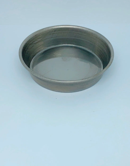 ronde bakvormen, zilver