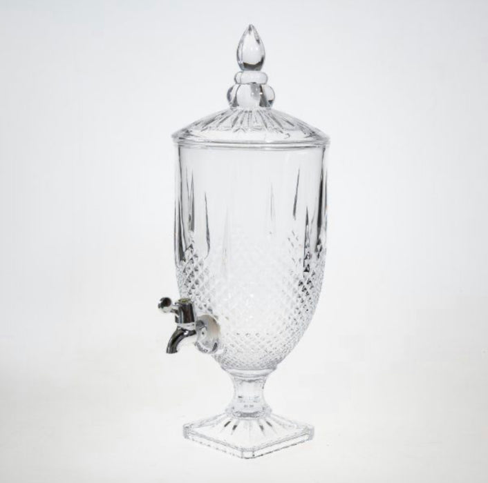 Glazen drankendispenser met kraantje 5L