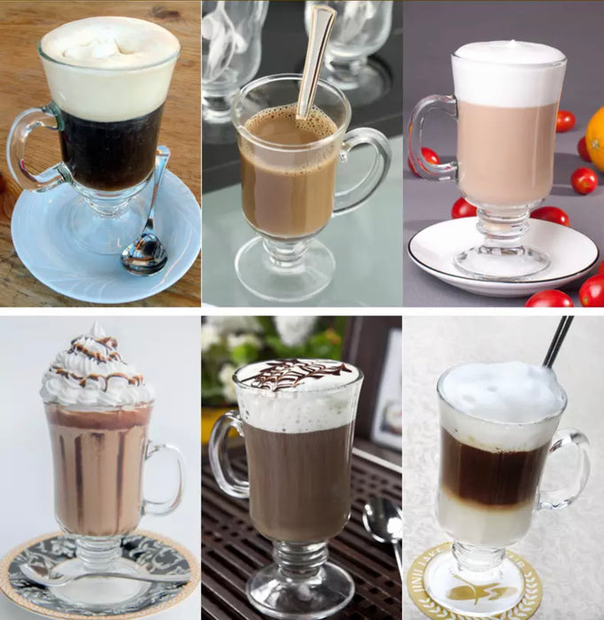 Latte Macchiato Glazen, Irish (6stuks)