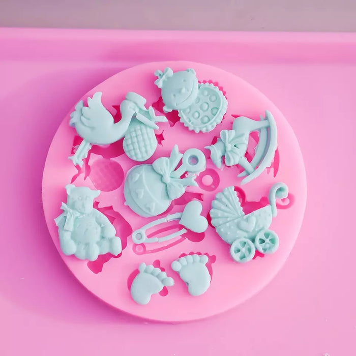 Silicone mold baby