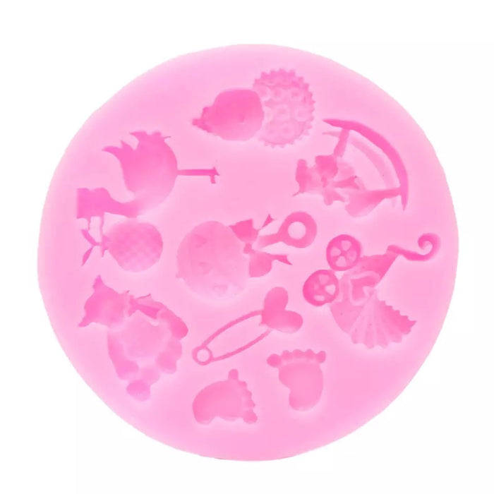 Silicone mold baby