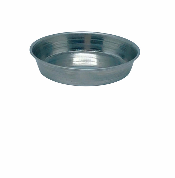 ronde bakvormen, zilver