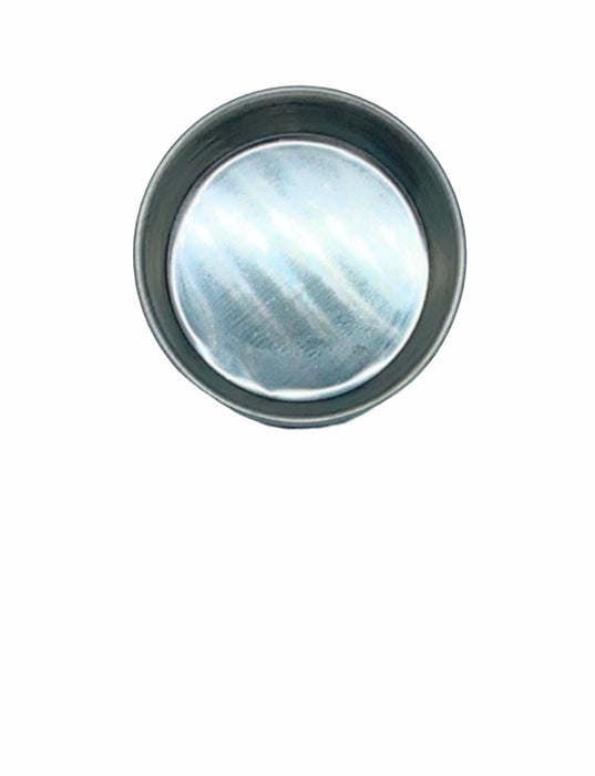 ronde bakvormen, zilver