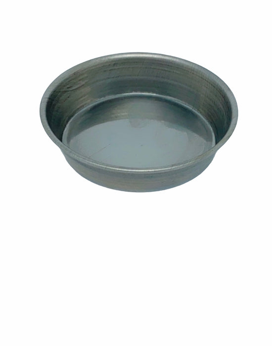 ronde bakvormen, zilver