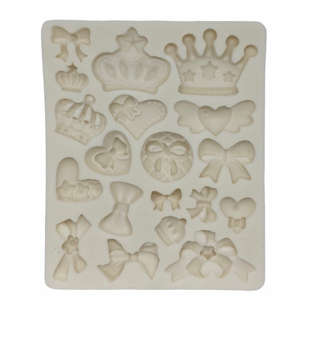 Fondant Kroontjes Mal - Siliconen Kroontjes versiering vorm