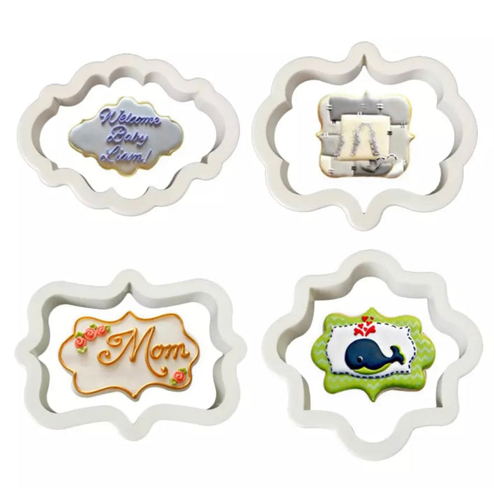 Koekjes uitsteker set Frames ,4 stuks