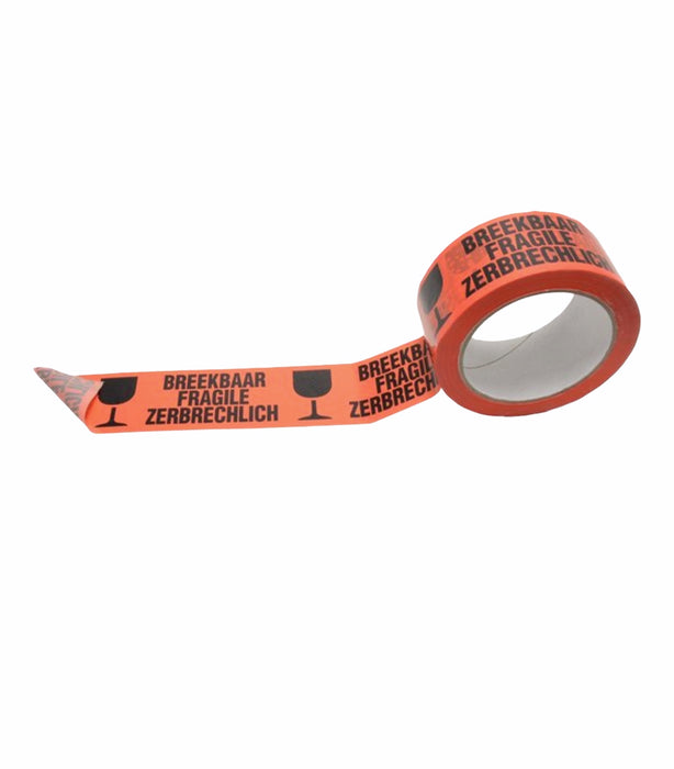 Plakband Breekbaar, Fragile,Tape  (1stuk)