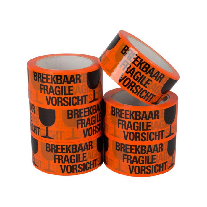 Plakband Breekbaar, Fragile,Tape  (1stuk)