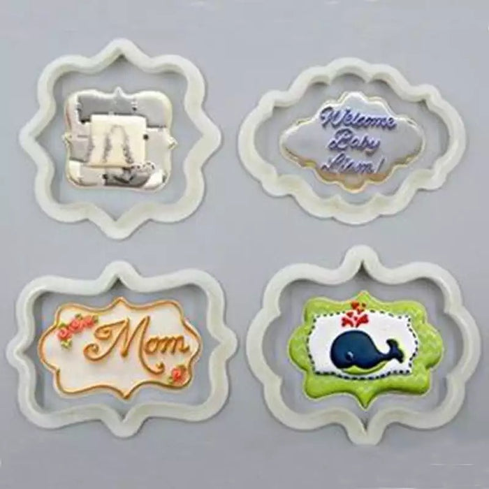 Koekjes uitsteker set Frames ,4 stuks