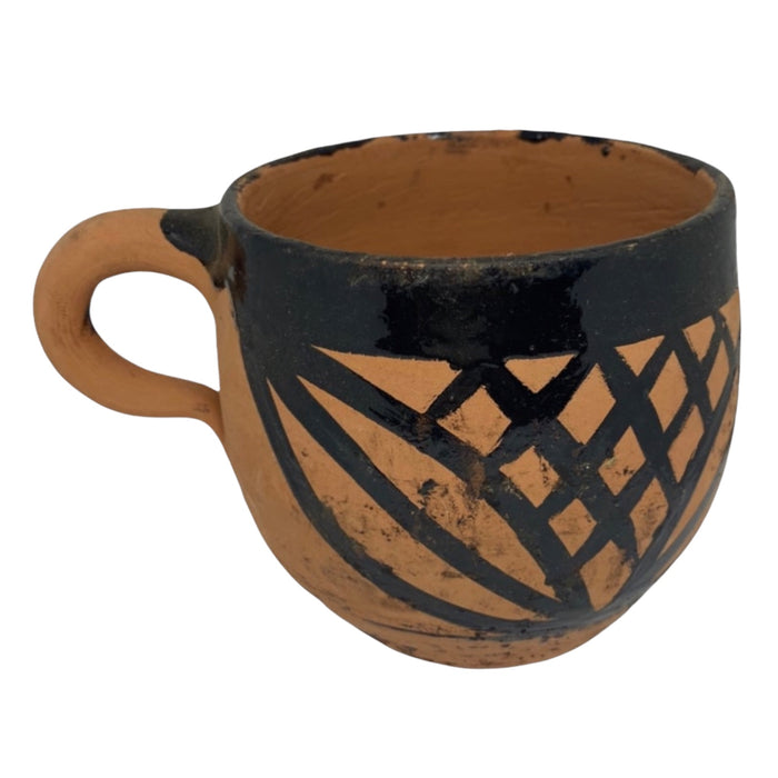 Marokkaanse drinkbeker, aardewerk