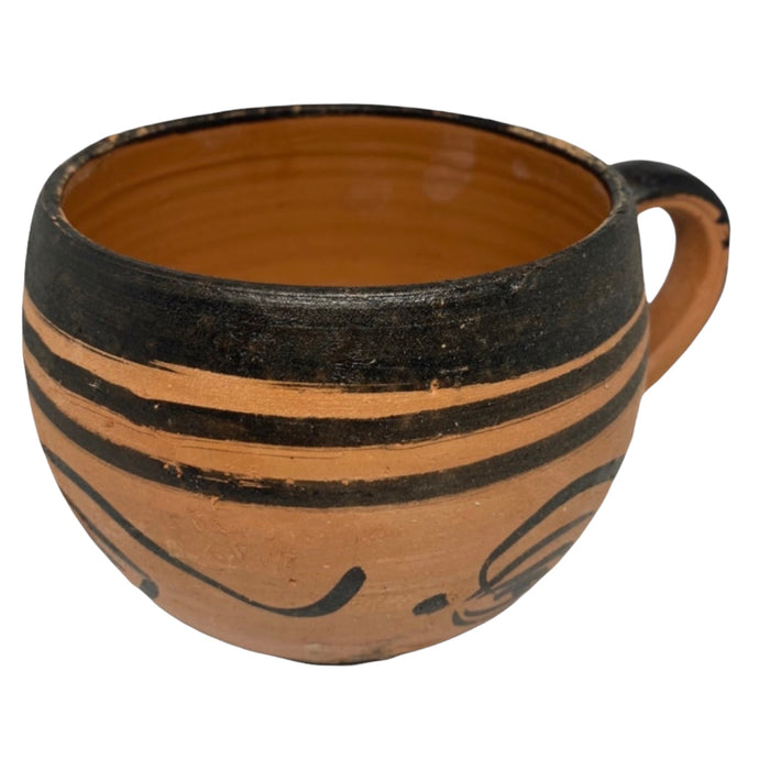Marokkaanse drinkbeker, aardewerk