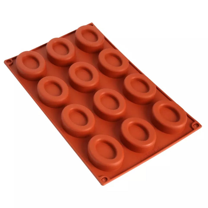 Siliconen ovaal met ovale adruk vorm - 12