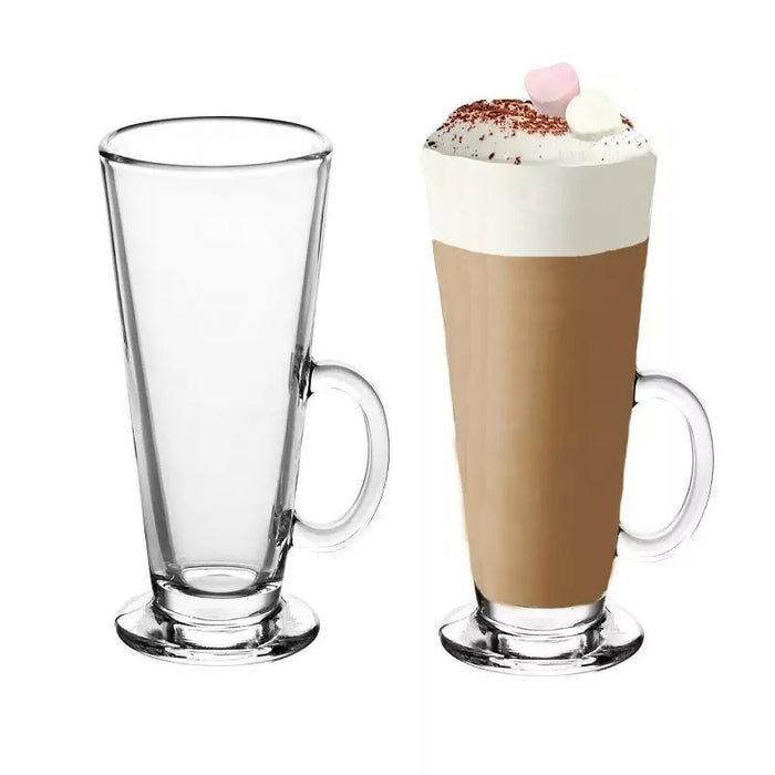 Latte Macchiato Glazen, Irish, Cappuccino glazen (6stuks)