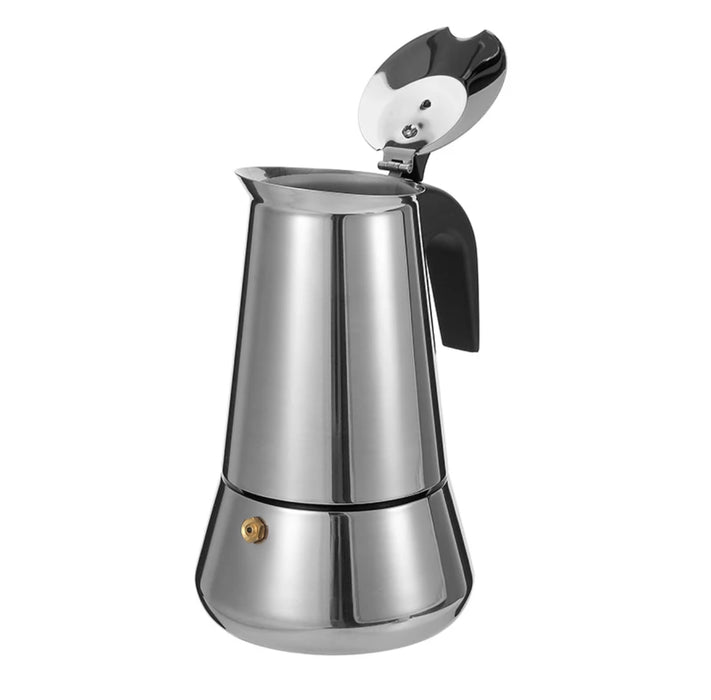 Percolator - Espressomaker - koffiezetapparaat - 4 Kops - RVS