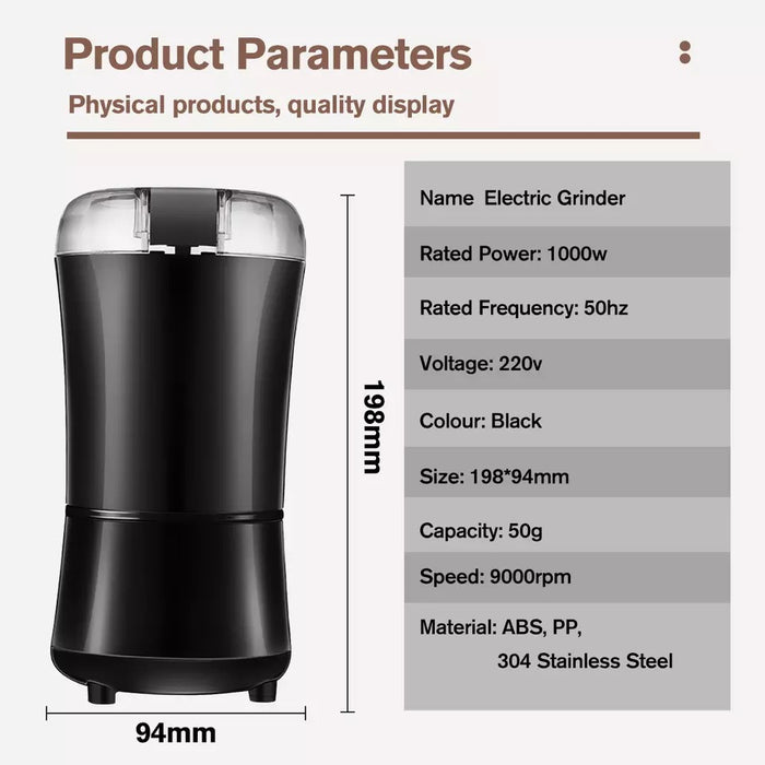 elektrische koffiemolen -(50g)